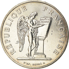 Munten, Frankrijk, Droits de l'Homme, 100 Francs, 1989, PR, Zilver, KM:970