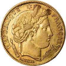 Monnaie, France, Cérès, 10 Francs, 1851, Paris, TTB+, Or, Gadoury:1012, KM:770