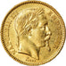 Moneta, Francja, Napoleon III, 20 Francs, 1862, Strasbourg, AU(55-58)