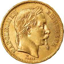 Monnaie, France, Napoleon III, 20 Francs, 1867, Paris, SUP, Or