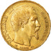 Moneda, Francia, Napoleon III, 20 Francs, 1860, Paris, MBC+, Oro
