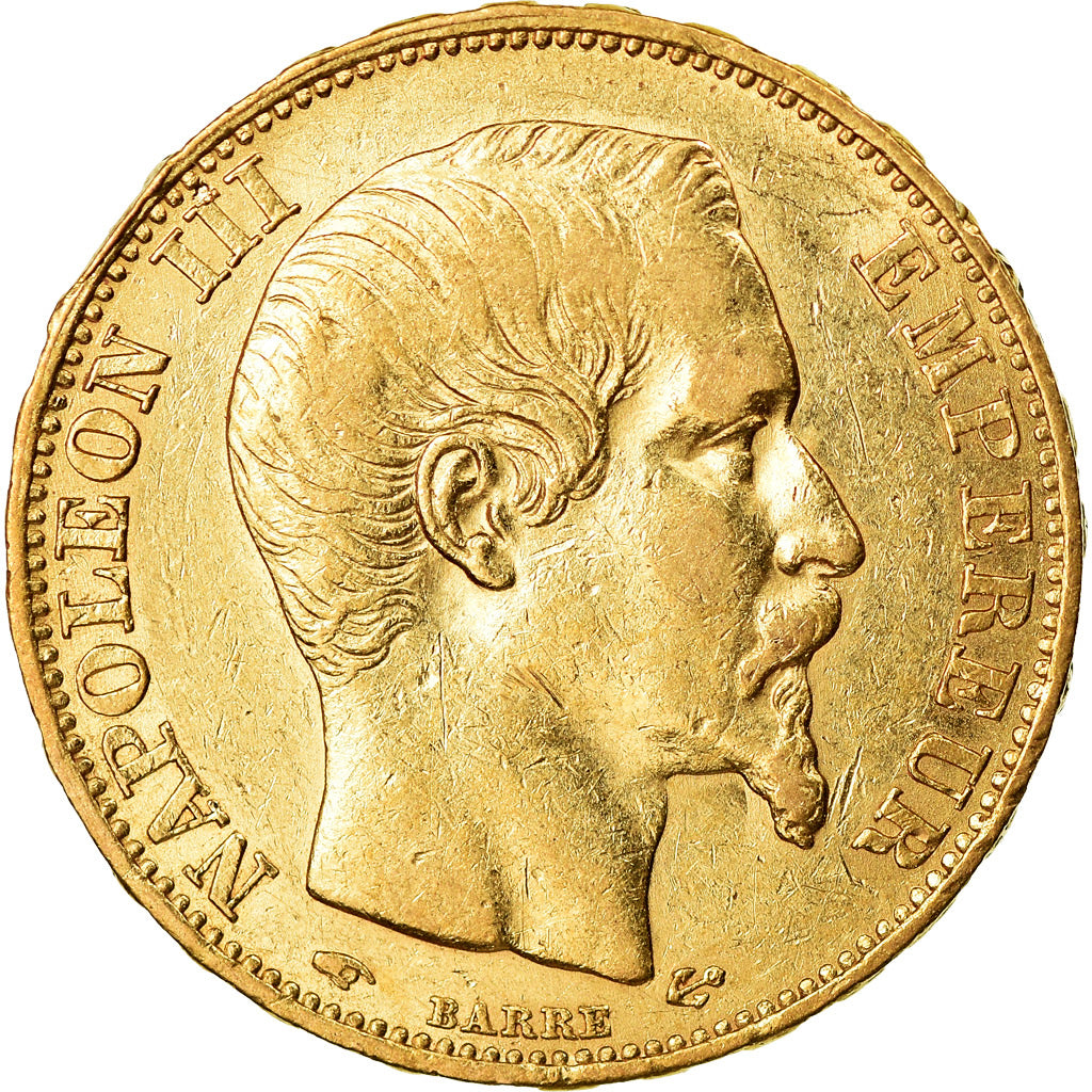 Monnaie, France, Napoleon III, 20 Francs, 1856, Paris, TTB+, Or