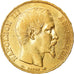 Moneta, Francja, Napoleon III, Napoléon III, 20 Francs, 1855, Paris, AU(50-53)