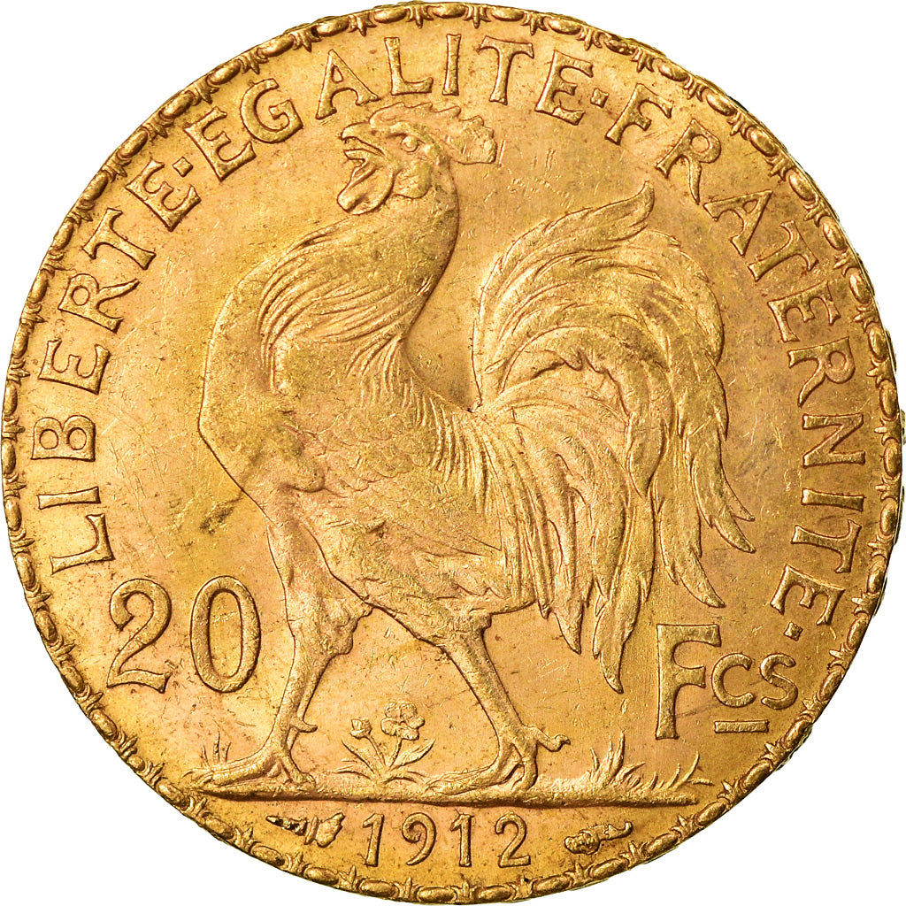Monnaie, France, Marianne, 20 Francs, 1912, Paris, SUP, Or, Gadoury:1064a