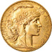 Moneta, Francja, Marianne, 20 Francs, 1911, Paris, AU(55-58), Złoto, KM:857