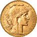 Munten, Frankrijk, Marianne, 20 Francs, 1909, Paris, PR, Goud, KM:857