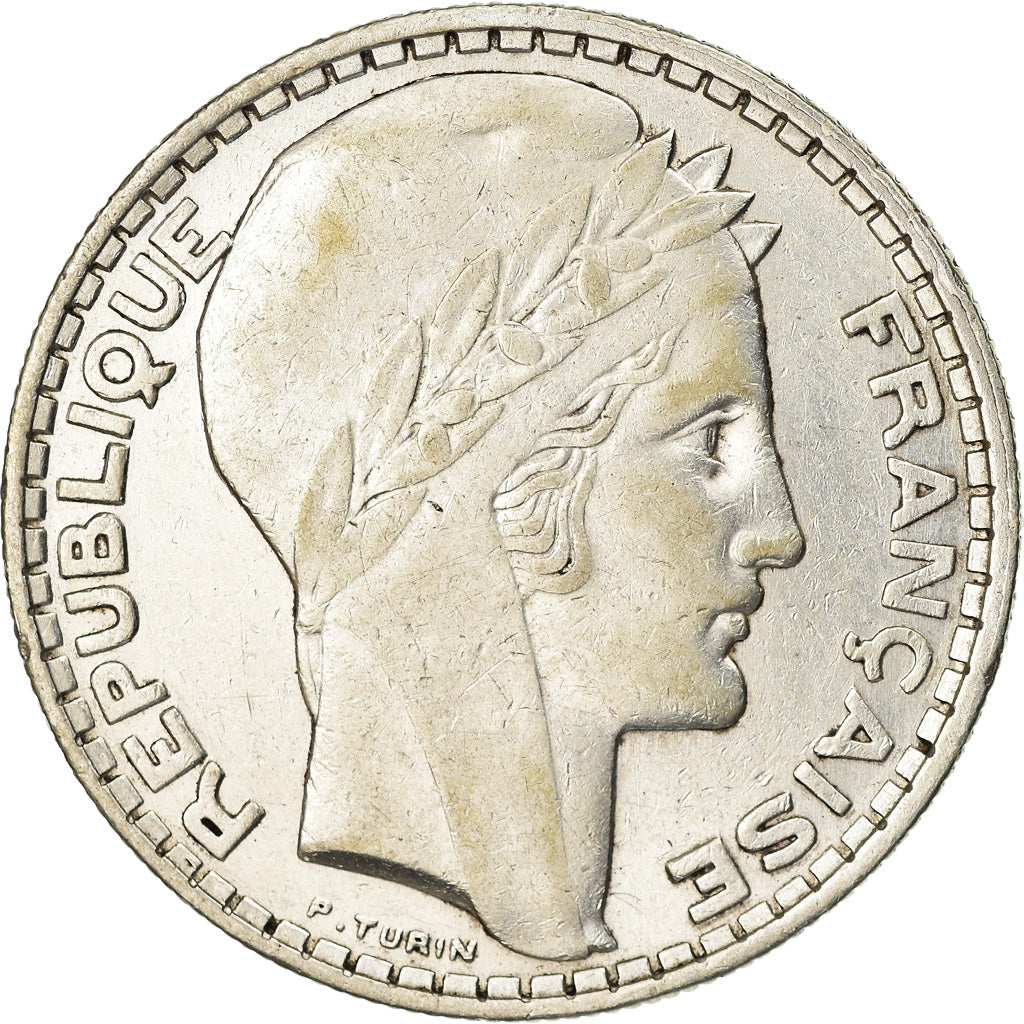 Coin, France, Turin, 20 Francs, 1929, Paris, EF(40-45), Silver, KM:879