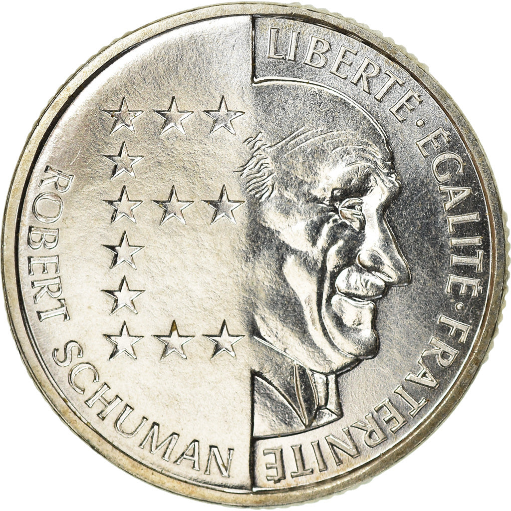 Münze, Frankreich, Schumann, 10 Francs, 1986, STGL, Silber, KM:958a