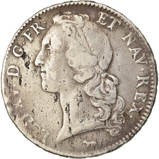 Moneta, Francja, Louis XV, Écu au bandeau, Ecu, 1745, Paris, VF(30-35), Srebro