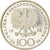 Moneta, Polonia, 100 Zlotych, 1976, Warsaw, Proof, SPL, Argento, KM:84