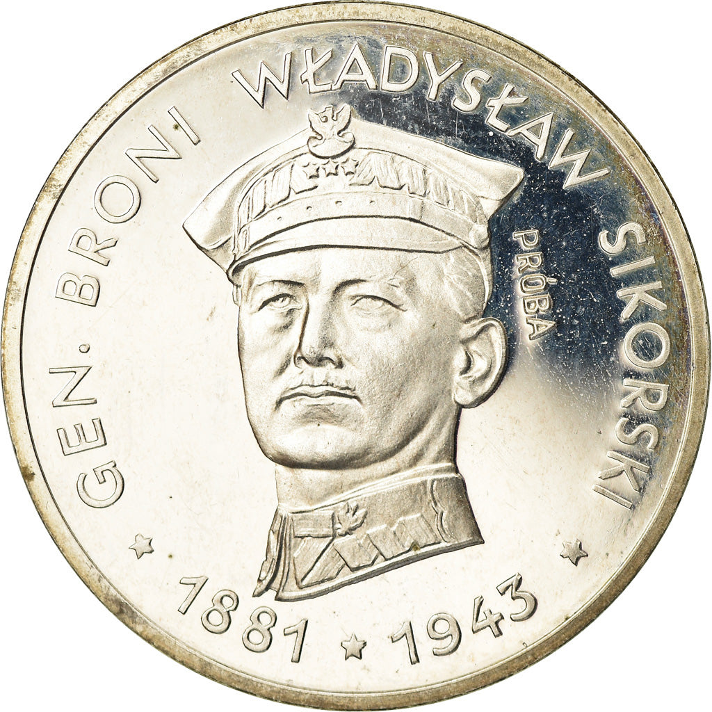 Moneta, Polska, 100 Zlotych, 1981, Warsaw, Proof, MS(63), Srebro, KM:123