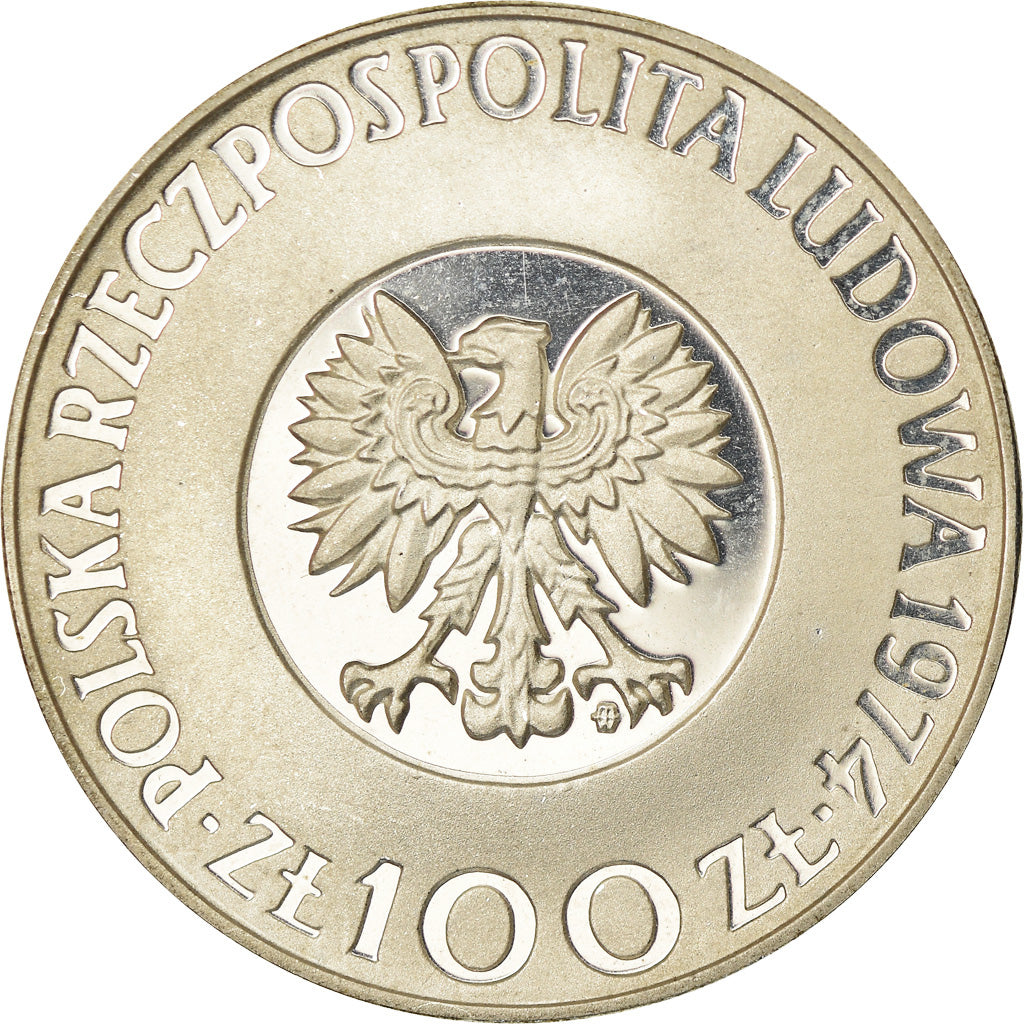 Monnaie, Pologne, 100 Zlotych, 1974, Warsaw, Proof, SPL, Argent, KM:68
