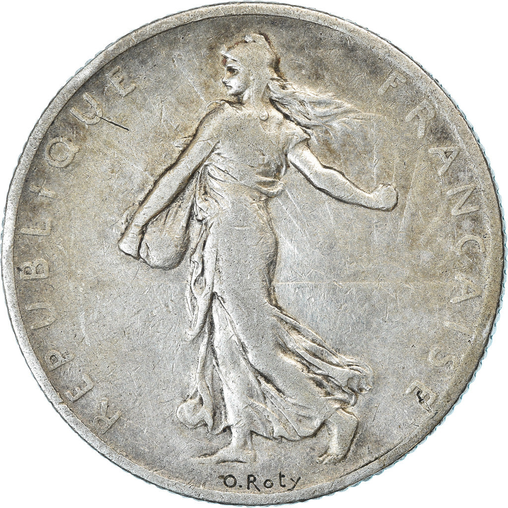 Coin, France, Semeuse, 2 Francs, 1905, Paris, VF(30-35), Silver, KM:845.1