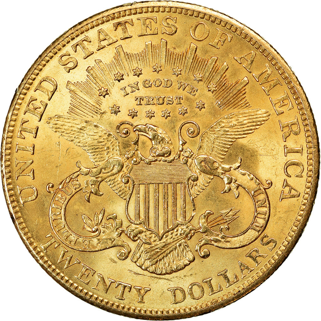 Moneta, USA, Liberty Head, $20, Double Eagle, 1904, U.S. Mint, Philadelphia
