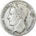 Moneda, Bélgica, Leopold I, 5 Francs, 5 Frank, 1849, BC+, Plata, KM:3.2