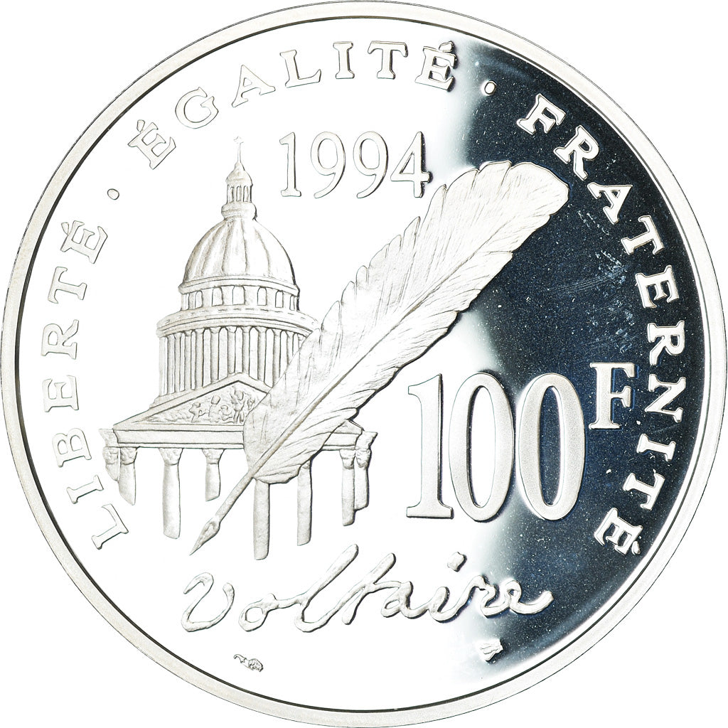 Monnaie, France, 100 Francs, 1994, Proof, FDC, Argent, Gadoury:694, KM:1182