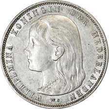 Monnaie, Pays-Bas, Wilhelmina I, Gulden, 1892, TTB+, Argent, KM:117