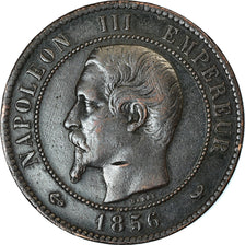 Moneda, Francia, Napoleon III, 10 Centimes, 1856, Lille, MBC