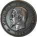 Moneda, Francia, Napoleon III, 10 Centimes, 1856, Lille, MBC