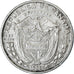 Coin, Panama, 1/10 Balboa, 1953, EF(40-45), Silver, KM:24