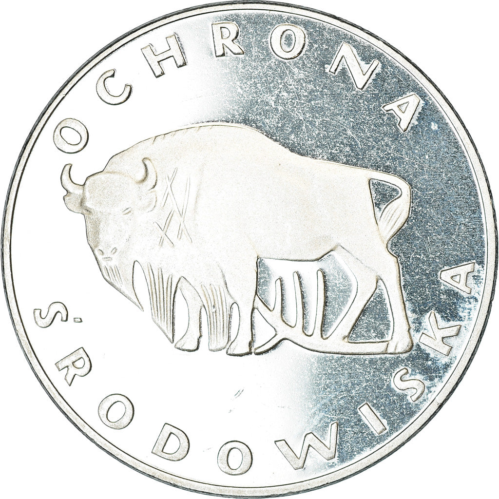 Coin, Poland, 100 Zlotych, 1977, Warsaw, Proof, MS(65-70), Silver, KM:87