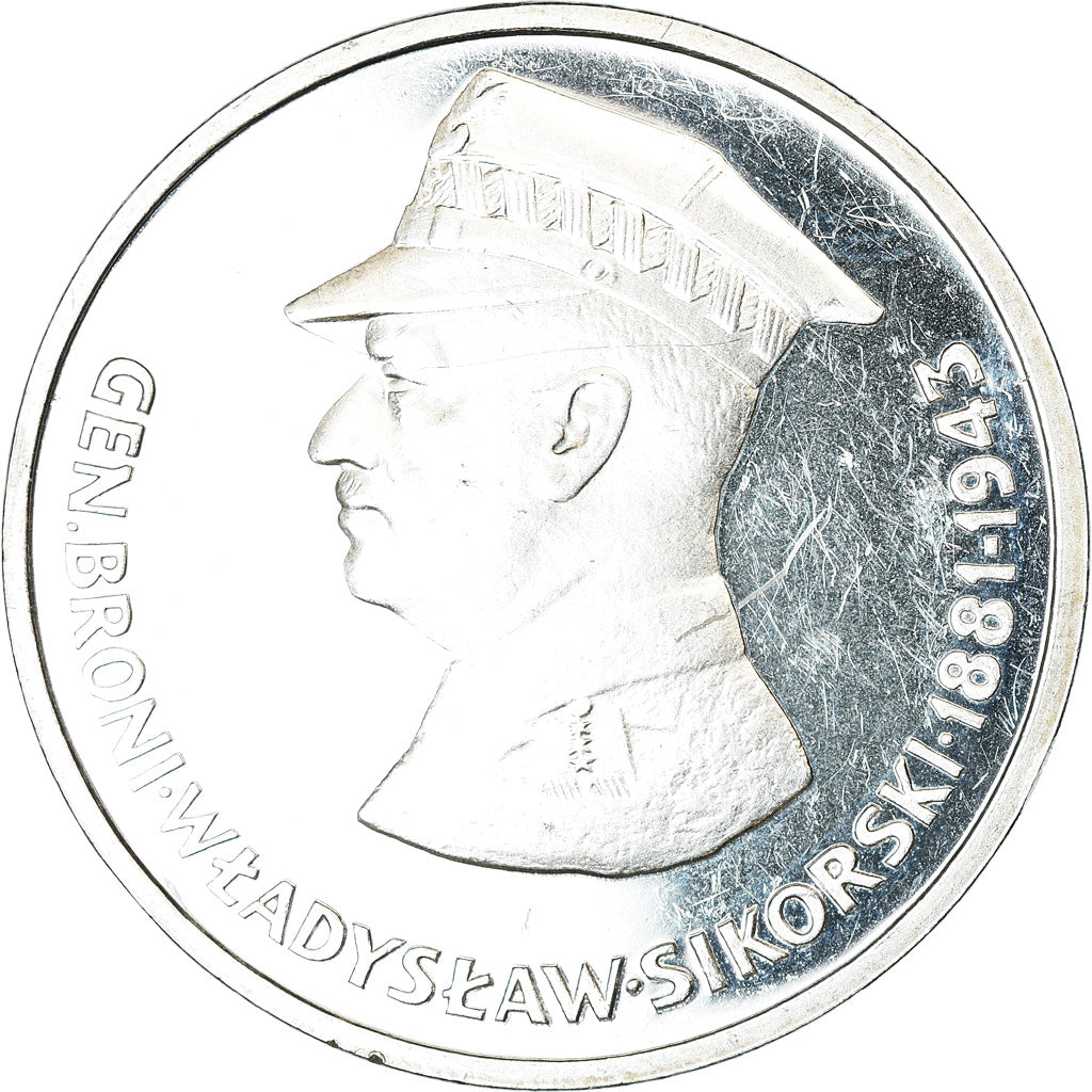 Coin, Poland, 100 Zlotych, 1981, Warsaw, Proof, MS(65-70), Silver, KM:123
