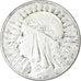Coin, Poland, 10 Zlotych, 1932, Warsaw, EF(40-45), Silver, KM:22