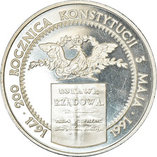 Münze, Polen, 200000 Zlotych, 1991, Warsaw, Proof, STGL, Silber, KM:218