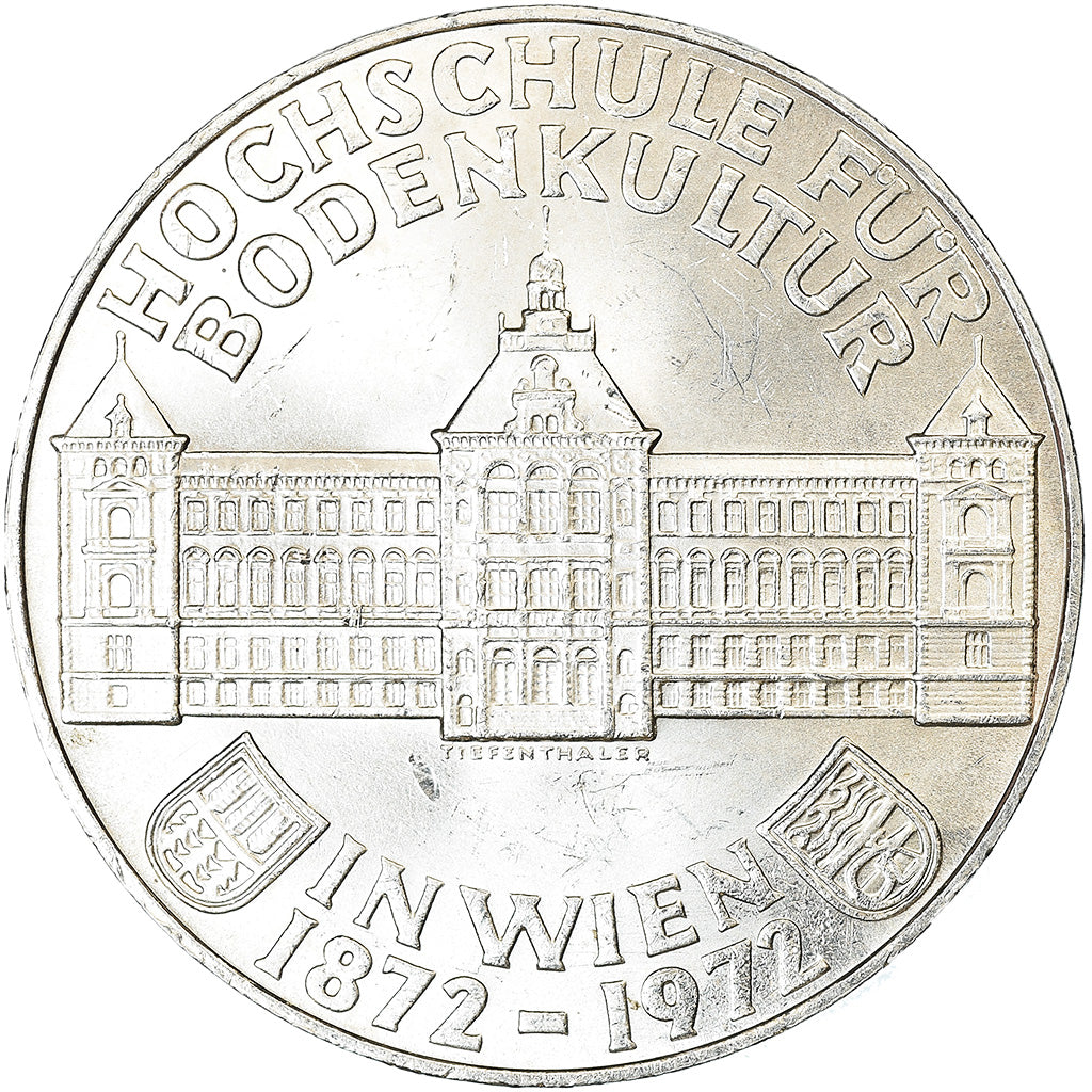 Coin, Austria, 50 Schilling, 1972, MS(64), Silver, KM:2914