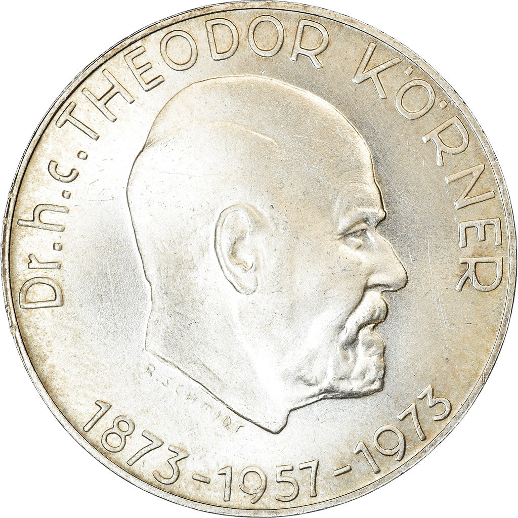 Coin, Austria, 50 Schilling, 1973, MS(64), Silver, KM:2917