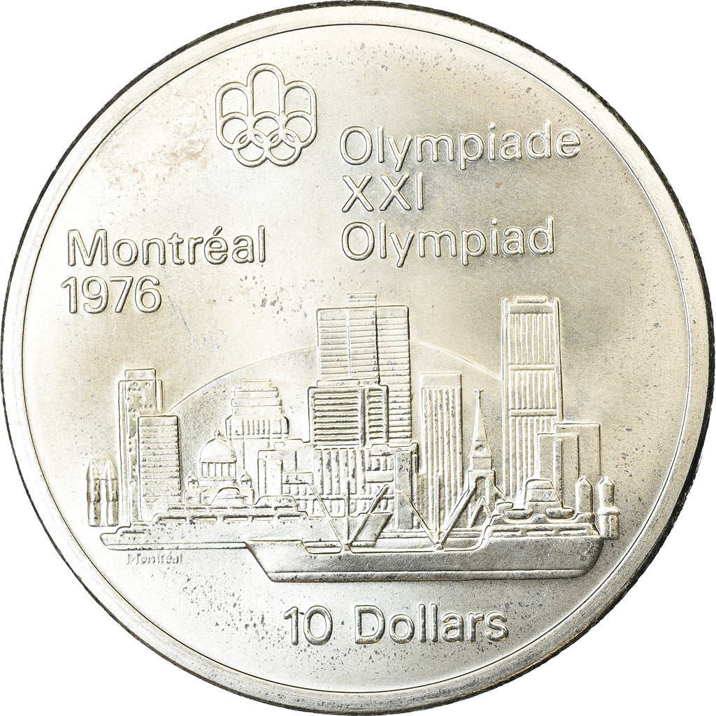 Coin, Canada, Elizabeth II, 10 Dollars, 1973, Ottawa, AU(55-58)