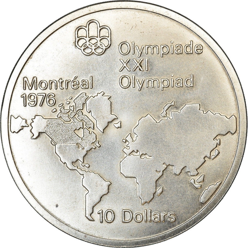 Coin, Canada, Elizabeth II, 10 Dollars, 1973, Ottawa, AU(55-58)