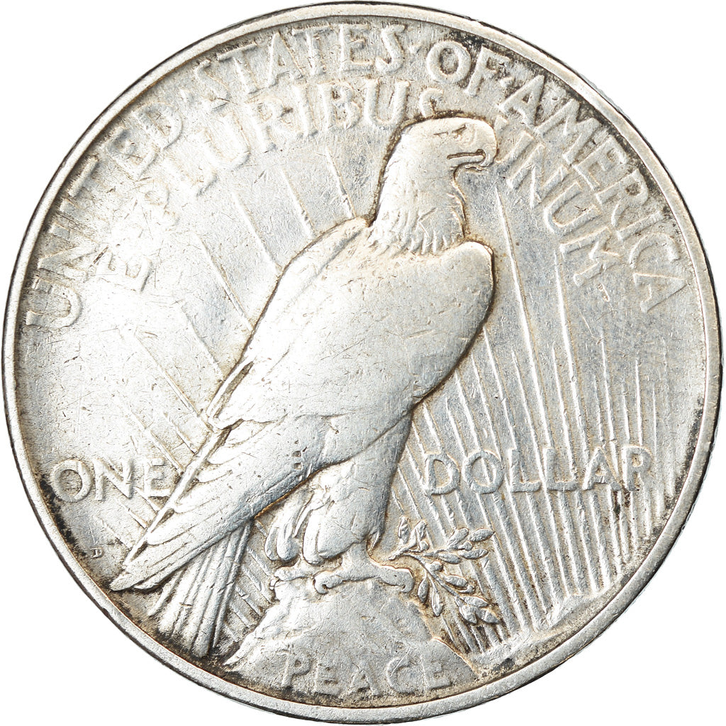 Coin, United States, Peace Dollar, 1922, Denver, EF(40-45), KM 150