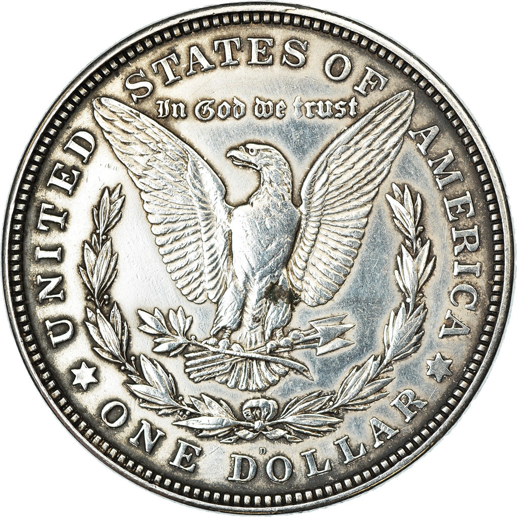 Coin, United States, Morgan Dollar, 1921, Denver, EF(40-45), KM 110