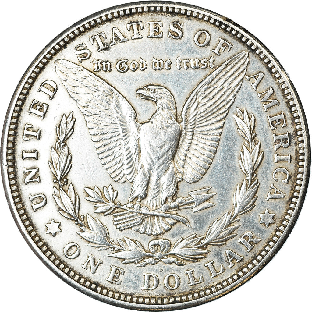Coin, United States, Morgan Dollar, 1921, Denver, EF(40-45), KM 110