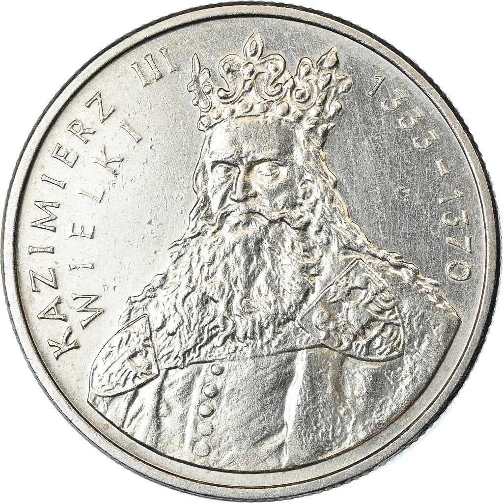 Coin, Poland, 100 Zlotych, 1987, Warsaw, MS(60-62), Copper-nickel, KM:167