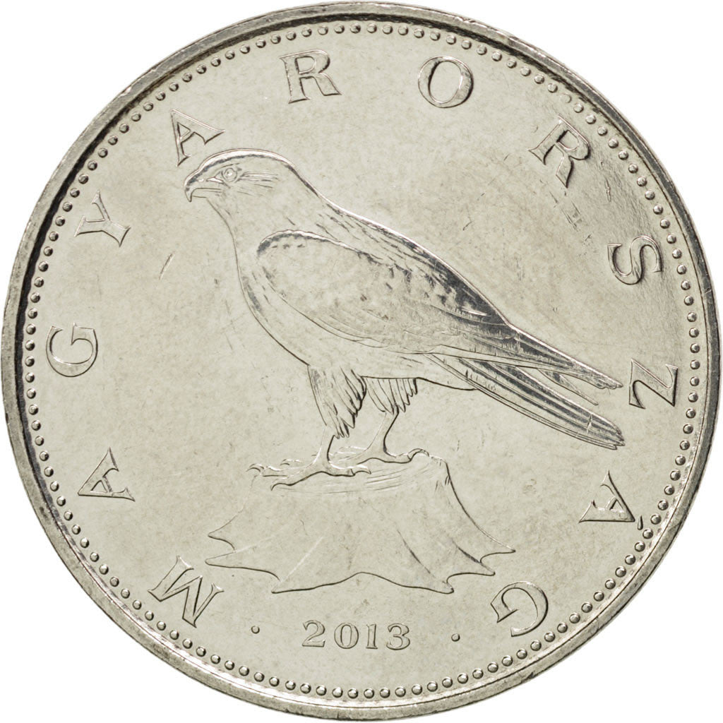 Coin, Hungary, 50 Forint, 2013, MS(63), Copper-nickel, KM:850