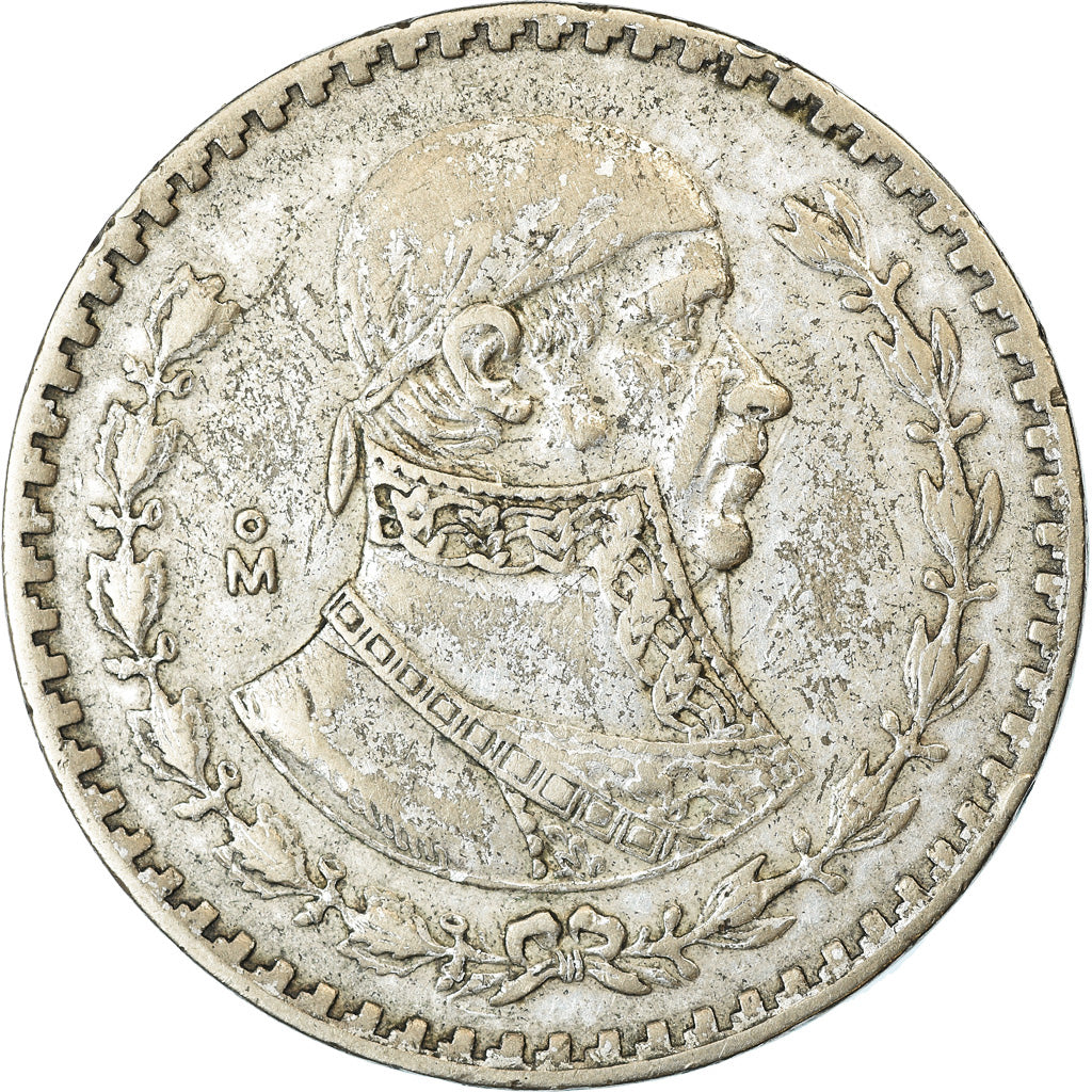 Coin, Mexico, Peso, 1921, Mexico City, VF(30-35), Silver, KM:459