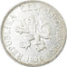 Coin, Czechoslovakia, 5 Korun, 1929, EF(40-45), Silver, KM:11
