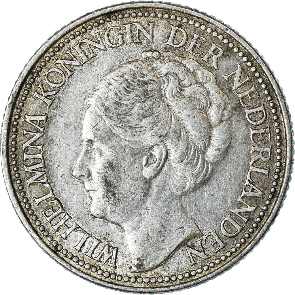 Monnaie, Pays-Bas, Wilhelmina I, 25 Cents, 1940, TTB, Argent, KM:164