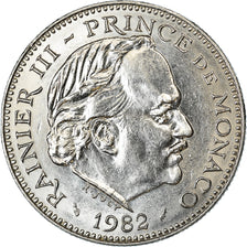 Coin, Monaco, Rainier III, 5 Francs, 1982, AU(55-58), Copper-nickel, KM:150