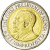 KENYA, 5 Shillings, 2010, KM #37.2, MS(63), Bi-Metallic, 19.5, 3.77