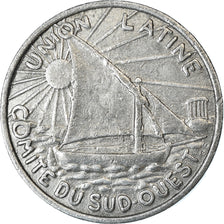 Coin, France, Union Latine, Comité du Sud-Ouest, 10 Centimes, Toulouse