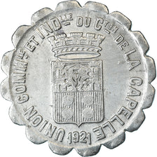 Münze, Frankreich, Union Commerciale et Industrielle, La Capelle, 10 Centimes