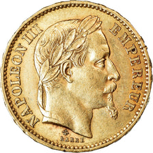 Monnaie, France, Napoleon III, 20 Francs, 1866, Paris, TTB+, Or, Gad 1062