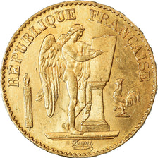Moneta, Francia, Génie, 20 Francs, 1879, Paris, BB+, Oro, KM:825, Gadoury:1063
