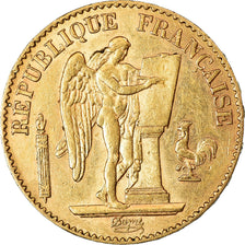 Monnaie, France, Génie, 20 Francs, 1890, Paris, TTB+, Or, Gadoury:1063, KM:825