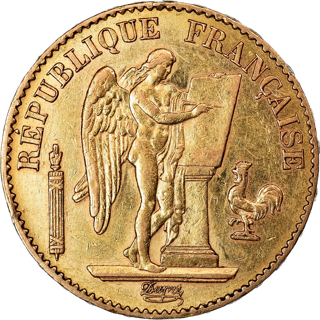 Monnaie, France, Génie, 20 Francs, 1895, Paris, TTB+, Or, Gadoury:1063, KM:825