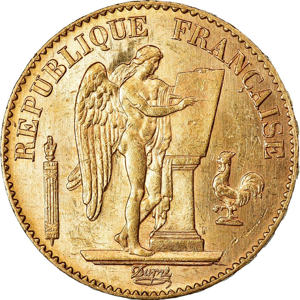 Monnaie, France, Génie, 20 Francs, 1896, Paris, SUP, Or, Gadoury:1063, KM:825