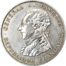 Monnaie, France, Lafayette, 100 Francs, 1987, SUP, Argent, Gadoury:902, KM:962